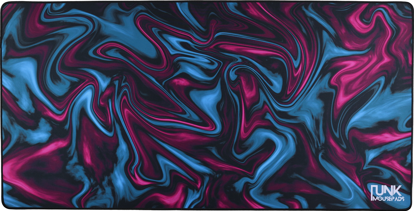 Mousepad Liquid Blue&Pink