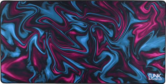 Mousepad Liquid Blue&Pink