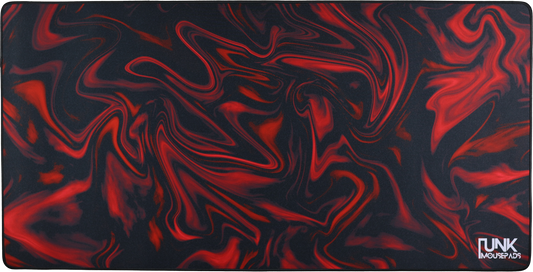 Mousepad Liquid Black&Red